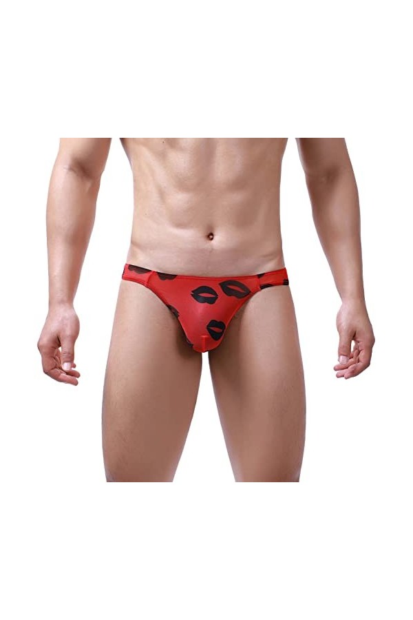 Sous-vêtements sexy pour homme - Sous-vêtements élastiques et à séchage rapide - Sous-vêtements sexy - Confortable - Taille b