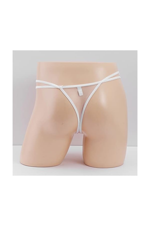 Lingerie chaude pour homme - Sous-vêtements sexy - Confortable - Taille basse - Sous-vêtements de sport - Confortable - Coupe