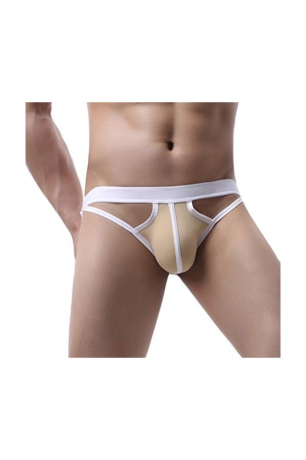 Zannycn Homme Sexy Slip Hommes Lingerie Sport Tanga Lingerie Erotique Homme String String Sexy Erotique Sous-Vêtements Homme 