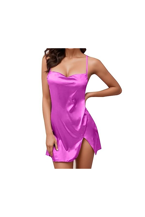 Lingerie pour femme - Taille haute - Sous-vêtements sexy - Sous-vêtements sexy pour femme - Tenue sexy - Body tanga - Sous-vê