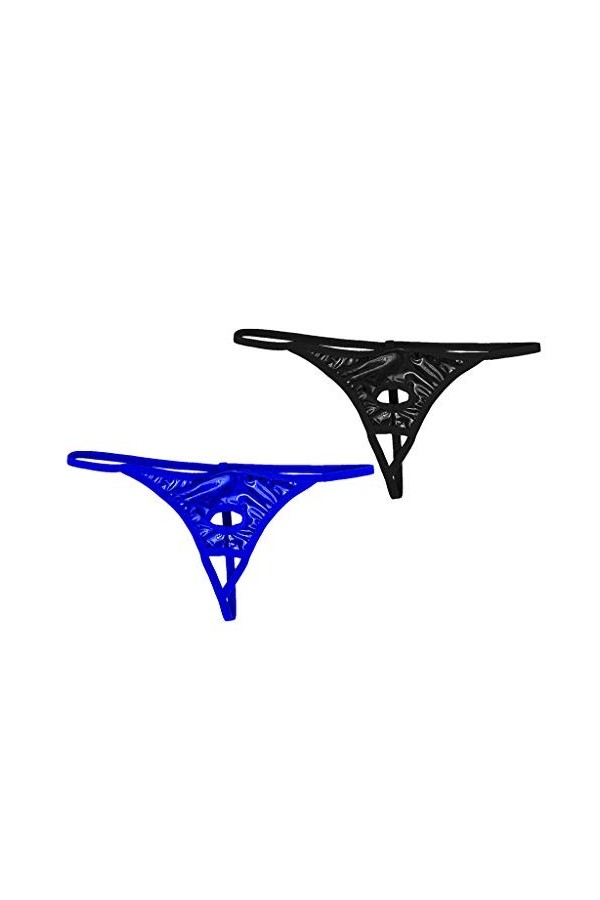 Colcolo Lot de 2 slips sexy pour homme - Ouverts à lavant