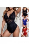 Lingerie Sexy Femme Coquine Hot sous Vêtement Erothique Sexy Dentelle Chemise De Nuit Ensemble Lingerie Feminine Sexy Lingeri