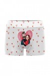 DUHGBNE Femmes et Hommes Saint Valentin Imprimé Grande Taille Boxer Caleçon Taille Haute Taille Sous-vêtements Physiologiques