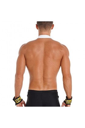 ranrann Déguisement Marin Homme Sexy Cosplay Uniforme Costume Policier Tenue Erotisme Lingerie Ensemble Sous-vêtement Clubwea