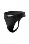 sesto senso Homme String Sexy Thong Micromodal 1-3 Pack Tanga Slips S Black