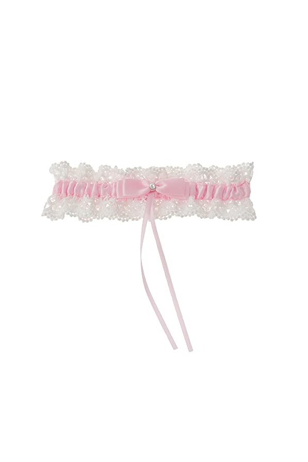 LUMoony 1pcs Mariage mariée Jambes jarretière Mariage jarretière Dentelle Ceinture Jambe Cou Anneau pour Femmes Filles Stretc