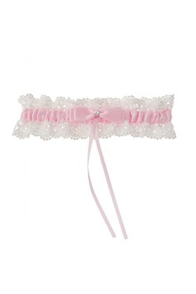 LUMoony 1pcs Mariage mariée Jambes jarretière Mariage jarretière Dentelle Ceinture Jambe Cou Anneau pour Femmes Filles Stretc