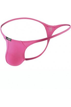 Faringoto String et string pour homme - Taille basse - Taille S à XXL, rose rouge, M