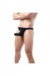 YYKSYDPT Éléphant Sexy String Homme Sexy Hot See-Through Taille Basse U Bulge Poche Confortable Transparente sous-Vêtements T