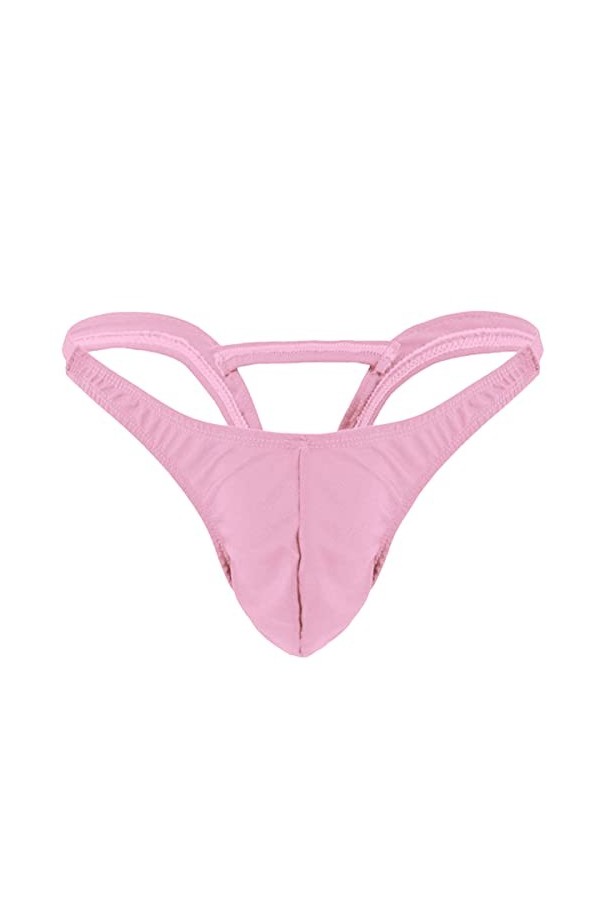 VemeFufu Masculin Jockstrap Tanga Hommes Pendentif String Sous-vêtements de Sport Jock Strap Slip Athlétique Sport Strings Cu