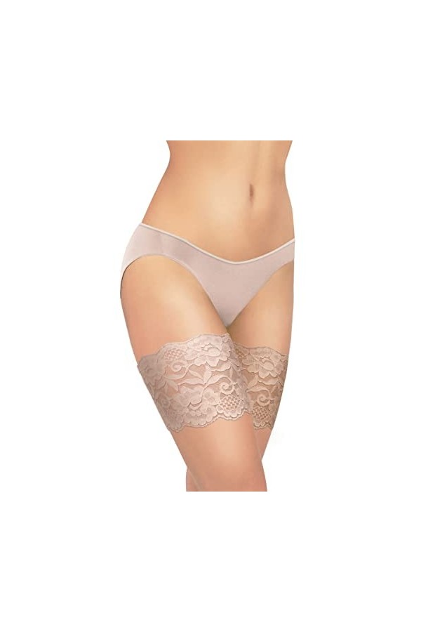 sesto senso Lot de 4 bandes de cuisses 1 ou 3 paires pour les cuisses contre les frottements - 4 bandes en silicone satin o