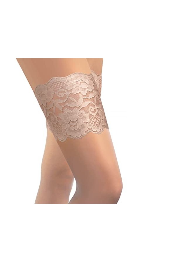 sesto senso Lot de 4 bandes de cuisses 1 ou 3 paires pour les cuisses contre les frottements - 4 bandes en silicone satin o