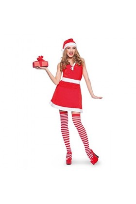 Folat 63334 – Costume de Femme Sexy, L-XL, Rouge