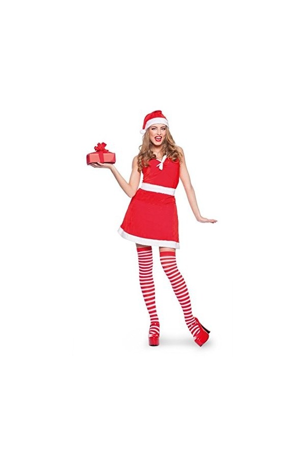 Folat 63334 – Costume de Femme Sexy, L-XL, Rouge