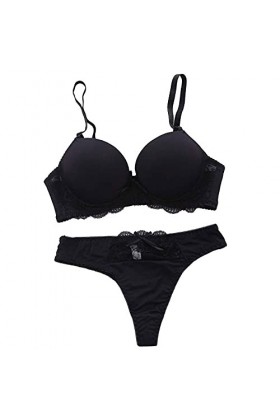 Générique Ensemble Lingerie Feminine Sexy Ensemble de Lingerie Pas Cher sous-Vêtements féminine Dentelle Vêtement De Nuit Pas