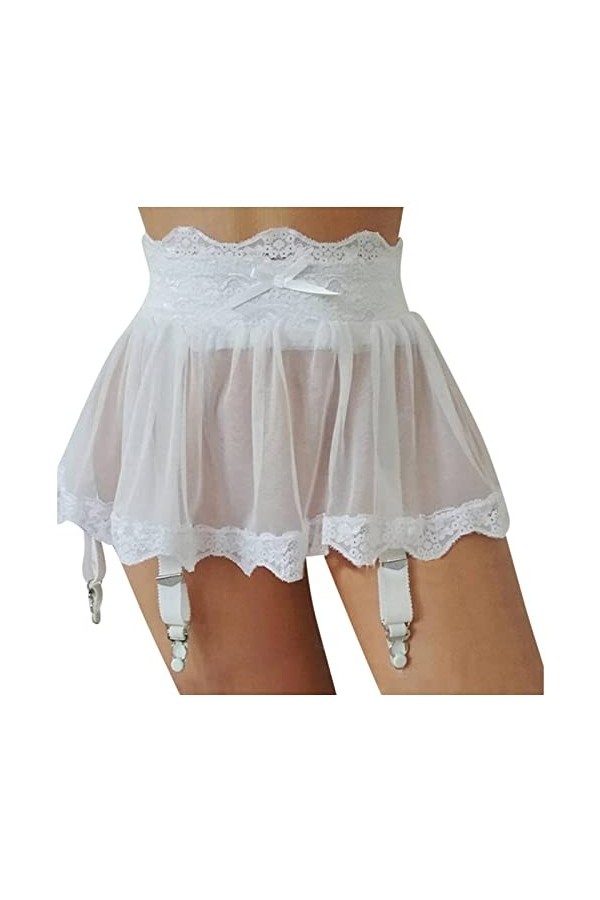 2024 Christmas Robe de Femmes Lingerie Sexy grande taille Bandage Jarretière Chaussette Porte-jarretelles Maille en Dentelle 