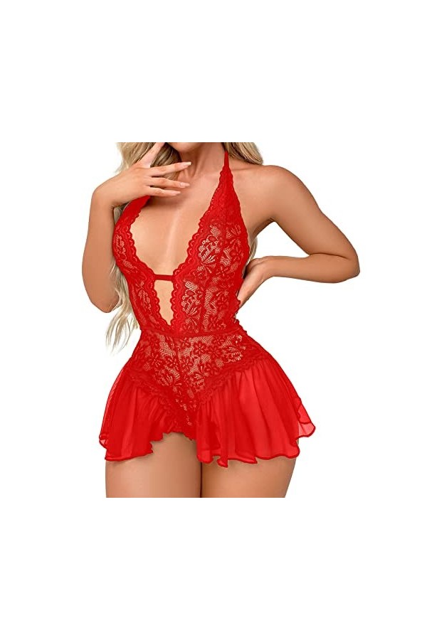 Lingerie pour femme - Sous-vêtements de nuit - Sous-vêtements périodiques - Hipster - Lingerie - Chemise de nuit - Hipster - 
