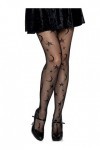 Leg Avenue Celestial Net Collants, Noir, Taille Unique Femme