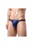 Junhasgood Strings Sexy Homme Hommes Mens Sexy Lingerie Européenne Et Chaîne Dentelle Ajourée Mens String Goût sous-Vêtements