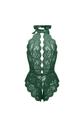 Lingerie sexy pour femme - Tenue sexy - Body string - Culotte de qualité supérieure - Sous-vêtement pour femme - Tangas - Lin