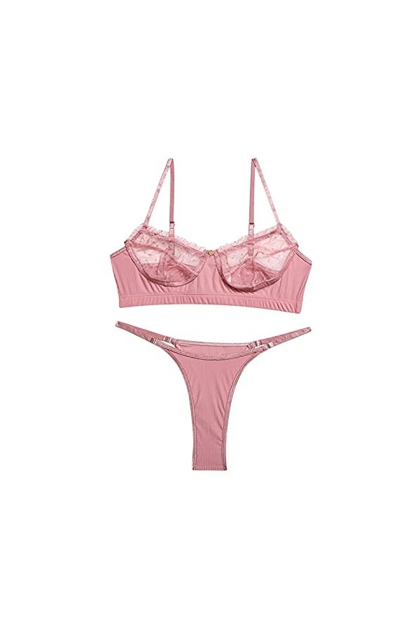 sous-vêtements Lingerie Ceinture Sexy jarretière jarretière Femmes Bra Dentelle Mise en Place Push Fille Adolescente