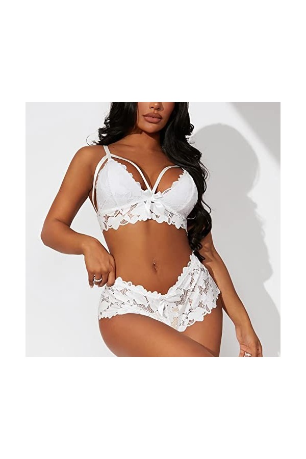 Body Sexy Femme érotique sous Vetements Feminins Sexy Elastique Lingerie Culotte Ensemble Lingerie Feminine Sexy Lingerie Sex
