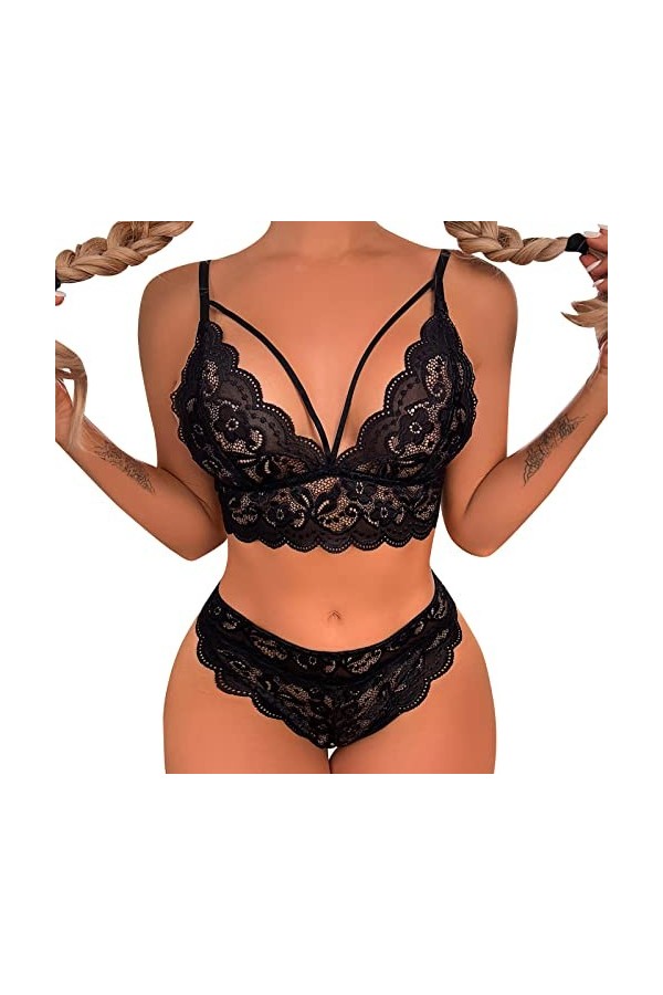 Body Sexy Femme érotique sous Vêtement Erothique Sexy Elastique Lingerie Culotte Ensemble Lingerie Feminine Sexy Lingerie Sex