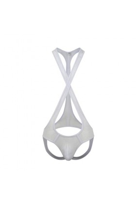 Générique sous-vêtements pour Hommes Combinaison Gilet Costume de Lutte ajouré Respirant Renflement en U Culotte Triangulaire