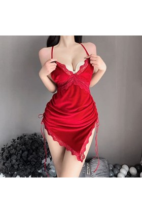 Déshabillé Lingerie Lingerie Sexy pour Femmes Translucide Solide Couleur Douce Sexy Lingerie Costume Soutien-Gorge de Sport à