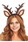 Leg Avenue Fawn Headband, Panamas Femme, Marron Brown , Taille fabricant: Taille uniqueUk 6-12 