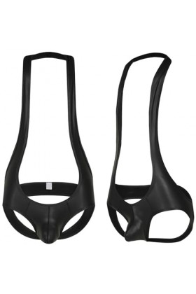 Bretelles pour homme Tanga Beach Swimwear Borat Sous-vêtements Butler Costume de serveur Tenue Borat Gay Thong Harness Homme 