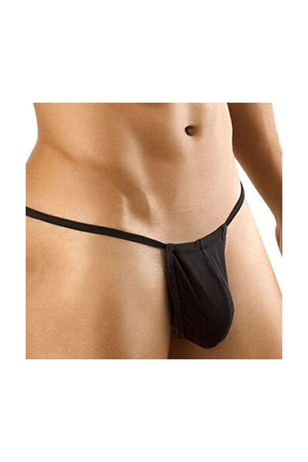 MIYUE String pour Hommes G Strings sous-vêtements Sexy Respirant Micro Thong T Back Thongs Lingerie érotique Culottes Slips H