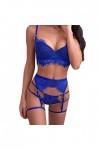 Lingerie Sexy Femme Coquine Hot Combinaison Sexy Dentelle sous Vetements Feminins Sexy Sling Chemise De Nuit Ensemble Lingeri