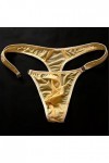 Nouveau sexy chaud gay sous-vêtements Translucide Hommes Nylon Tongs Hommes Bouton Bikini Slips Gay G-string/Jocks/Tanga/T-ba