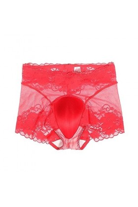 Culotte Homme Crossdresser, Glace Soie Ultra-Mince Camel Toe Men Cacher Gaff Panty, Cachant La Culotte Gaff, pour Le Jeu Rôle