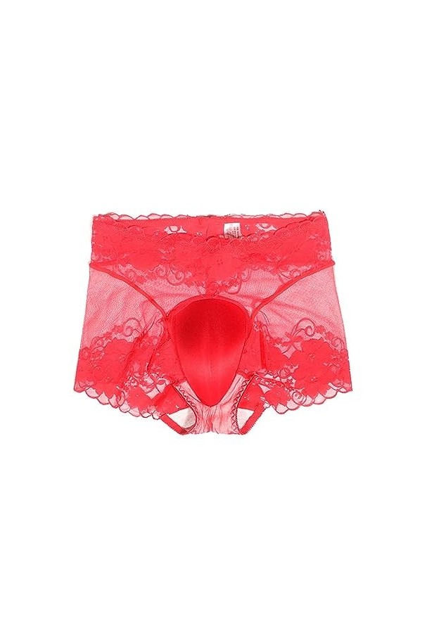 Culotte Homme Crossdresser, Glace Soie Ultra-Mince Camel Toe Men Cacher Gaff Panty, Cachant La Culotte Gaff, pour Le Jeu Rôle