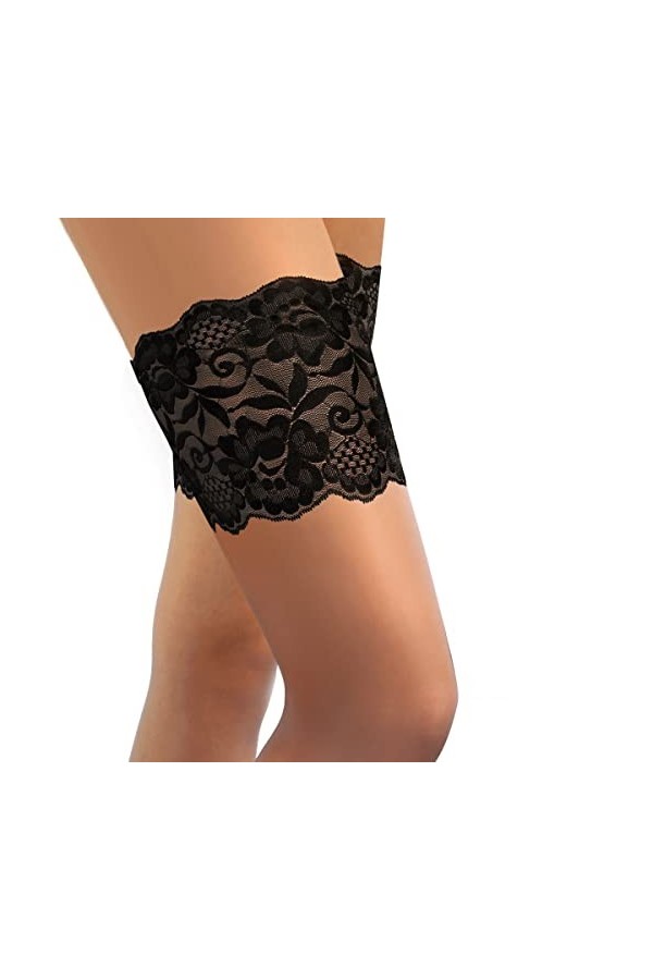 sesto senso Lot de 4 bandes de cuisses 1 ou 3 paires pour les cuisses contre les frottements - 4 bandes en silicone satin o