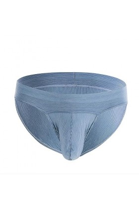 DHaey sous-Vêtements Sexy Hommes Slips Hommes Slips Pénis Grande Poche Culotte Net Creux Slip Cueca Hombre Respirant Slip-Ble