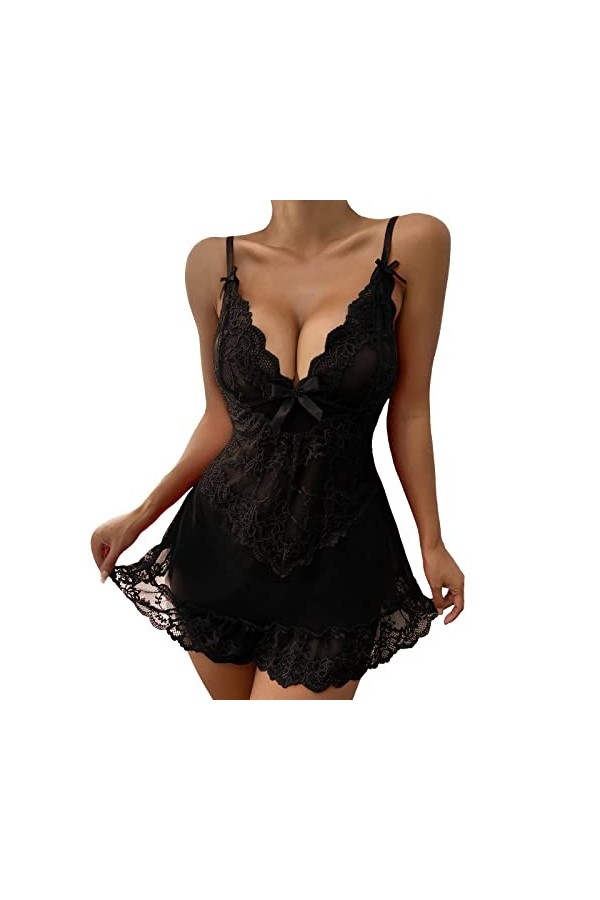 Generisch Sous-vêtements périodiques Hipster Femme Lingerie Tanga Femme Slips Femme Sexy Vêtements de Nuit Chemises de Nuit H