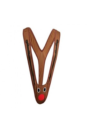 VemeFufu Noël Renne String Santa Bonhomme de Neige G String Tanga Homme Sous-vêtements Anniversaire Blague Cadeau Sexy Borat 