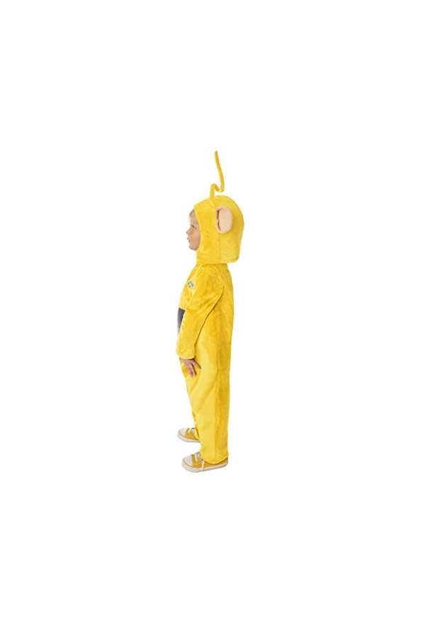 Smiffys 51579T2 Costume de Teletubbies La Licence Officielle Mixte Enfant, Jaune, Tout-petit Âge 3-4 ans
