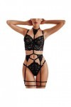 Lingerie Sexy Femme Coquine Hot Ensemble sous Vetement Feminin String Lingerie Femme Dentelle Transparent Lingerie Femme Sexy