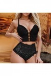 Lingerie Sexy Femme Coquine Hot Lingerie Dentelle Chemise De Nuit sous Vetements Feminins Sexy Culotte Ensemble Lingerie Femi