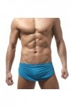 WSZJLN Lounge Pyjama Bas de Sommeil sous-vêtements Sexy pour Hommes Shorts Boxers décontracté Maison côté Fendu lâche Bas de 
