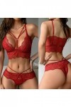 Kwatieh Robe Sexy Femme Coquine Hot Noël - Damen Sexy Dessous Spitze Body Dentelle Femme Tenue Sexy Femme Body Sexy Femme Lin