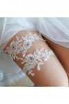 Jarretière pour mariage, jarretière de mariée, jarretière de mariage pour femme, jarretière en dentelle faite à la main, pour
