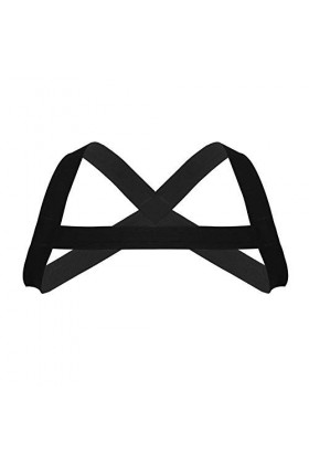 GWSFQ Lingerie Sexy Sexy Hommes X-Forme Dos Élastique Épaule Poitrine Muscle Harnais Ceinture Costume Homme Poitrine Harnais-