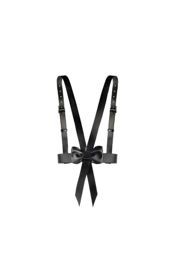 Jiamiao Punk Ceinture de Taille Femmes Adolescents Discothèque Maigre Corps Jarretelles réglables Ceintures de Bondage pour f