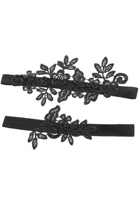 Abaodam 1 Ensemble Jarretière Jambe Anneau Personnalisé Jarretière De Mariage Bleu Jarretière De Mariage Robe De Mariée Porte