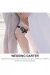 Abaodam 1 Ensemble Jarretière Jambe Anneau Personnalisé Jarretière De Mariage Bleu Jarretière De Mariage Robe De Mariée Porte